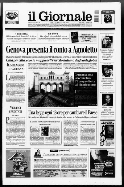 Il giornale : quotidiano del mattino